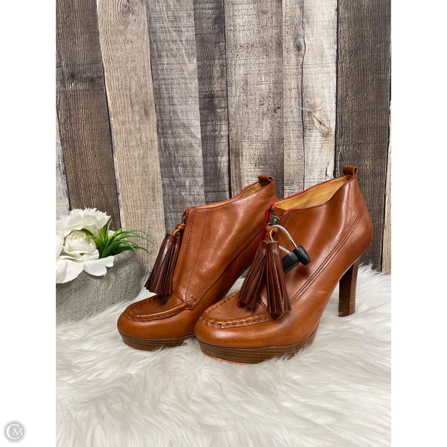 Shoes Designer By Coach In Brown, Size: 8