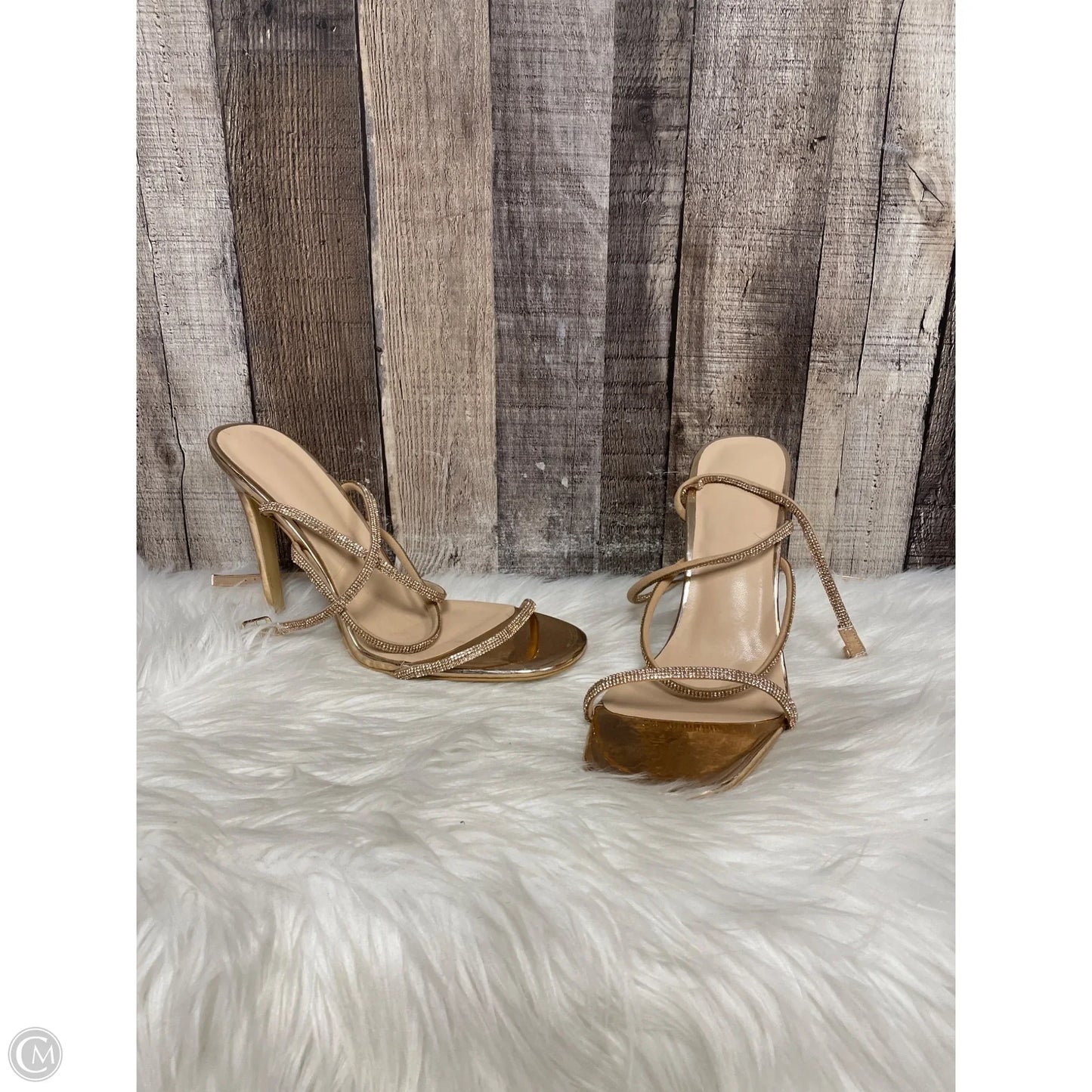 Shoes Heels Stiletto By Cmf In Rose Gold, Size: 12