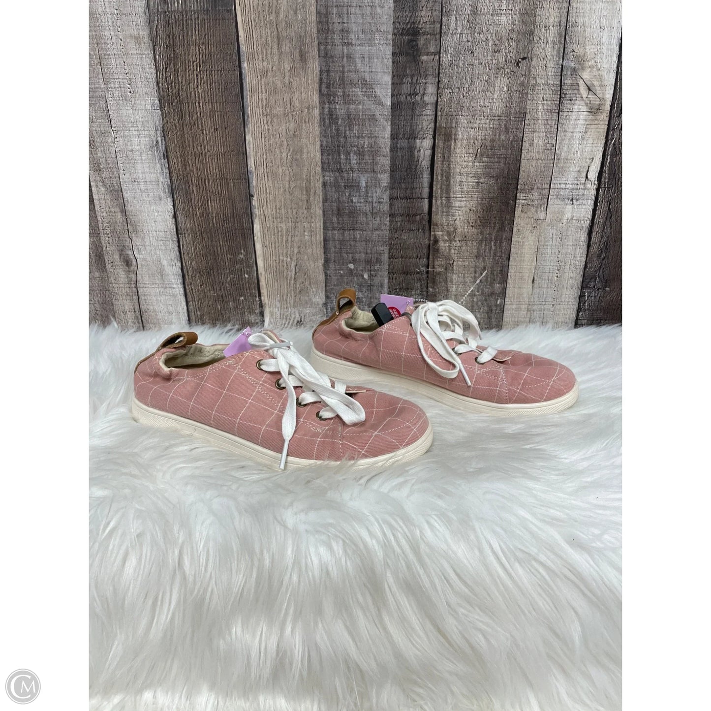 Shoes Sneakers By Cme In Pink, Size: 7.5