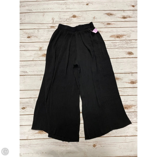 Pants Cropped By Zara In Black, Size: S