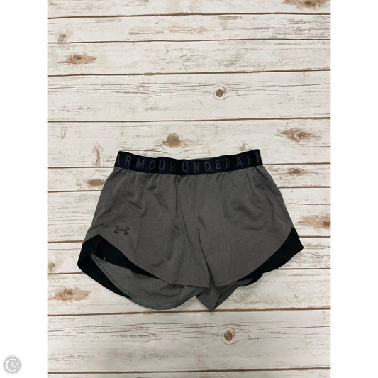 Athletic Shorts By Under Armour In Grey, Size: M