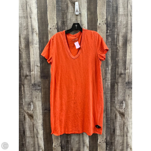Dress Casual Short By Universal Thread In Orange, Size: L