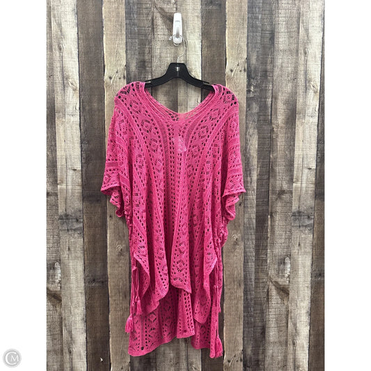 Swimwear Cover-up By Cmf In Pink, Size: Osfm