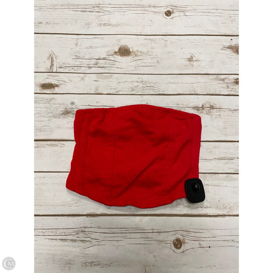 Top Sleeveless By Cmf In Red, Size: Xs