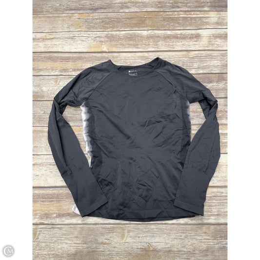 Athletic Top Long Sleeve Crewneck By Zella In Grey, Size: L