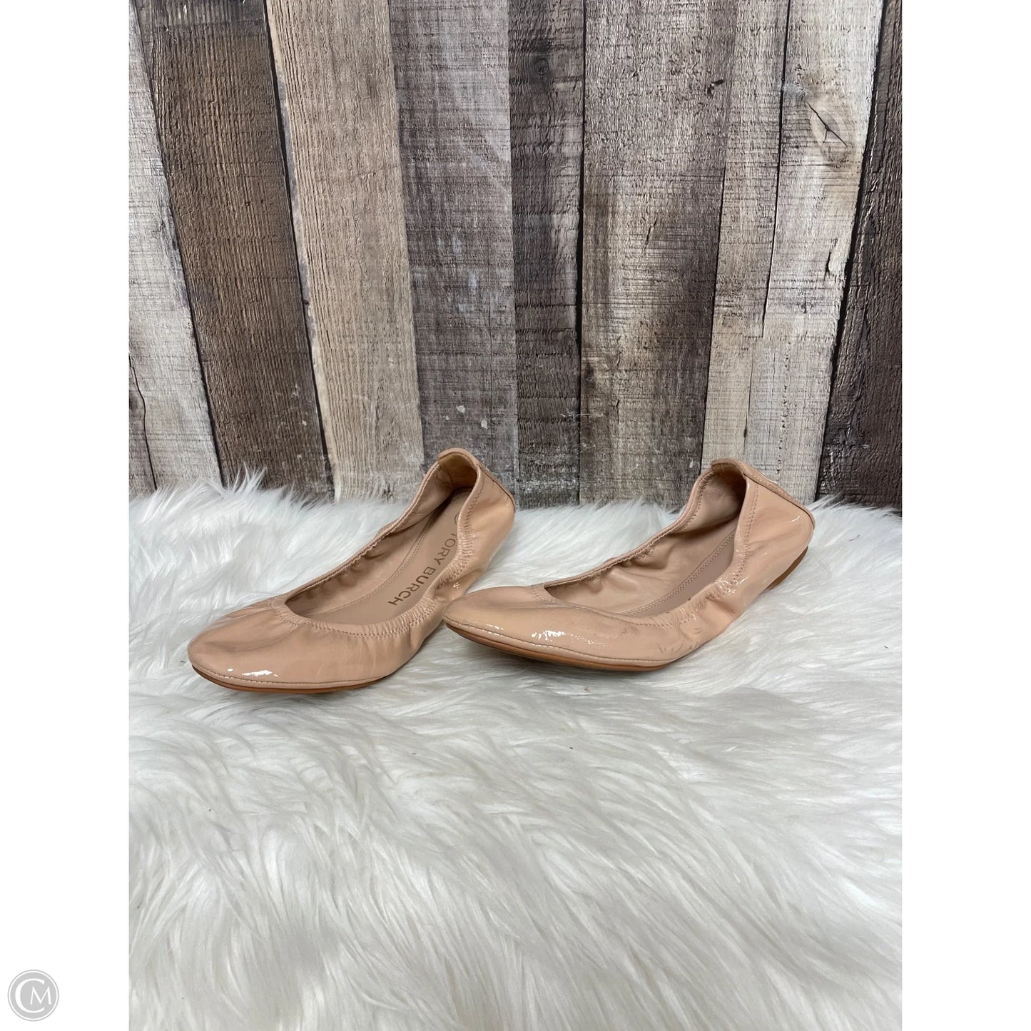 Shoes Designer By Tory Burch In Tan, Size: 8.5