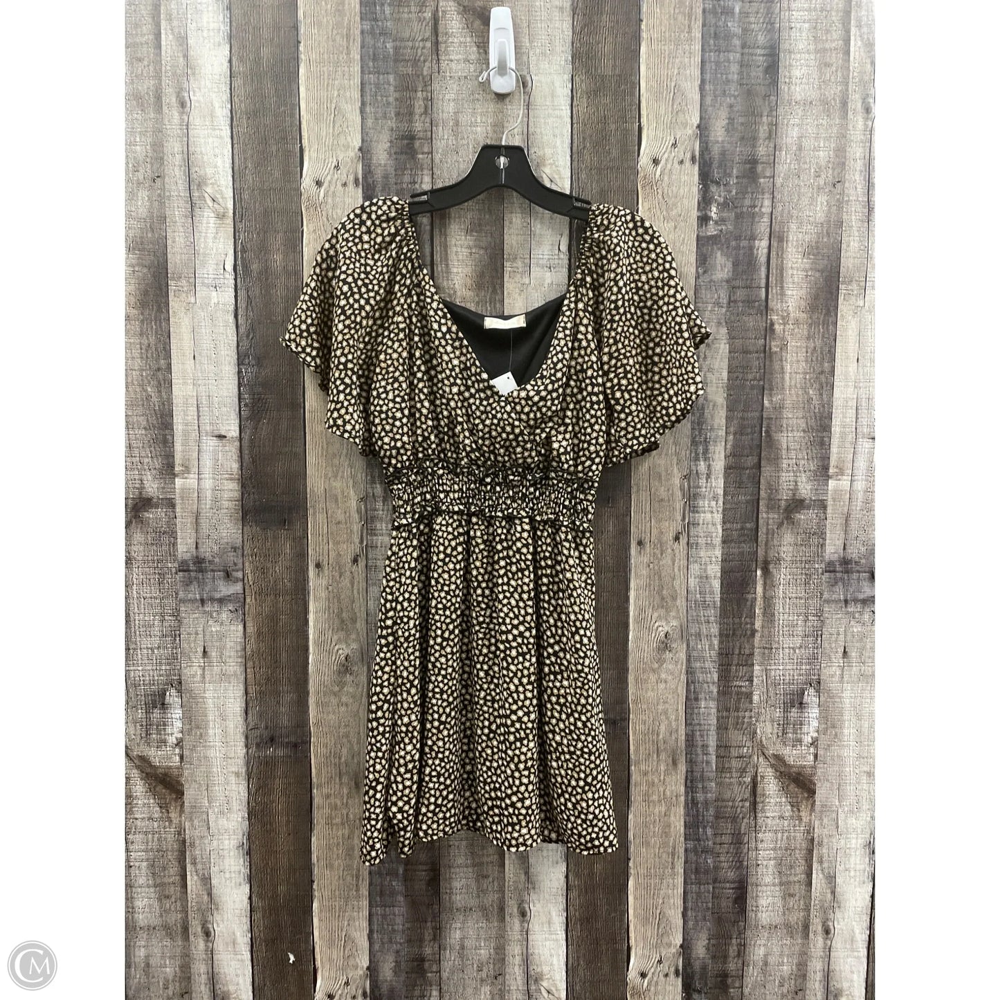 Dress Casual Short By Altard State In Animal Print, Size: Xs