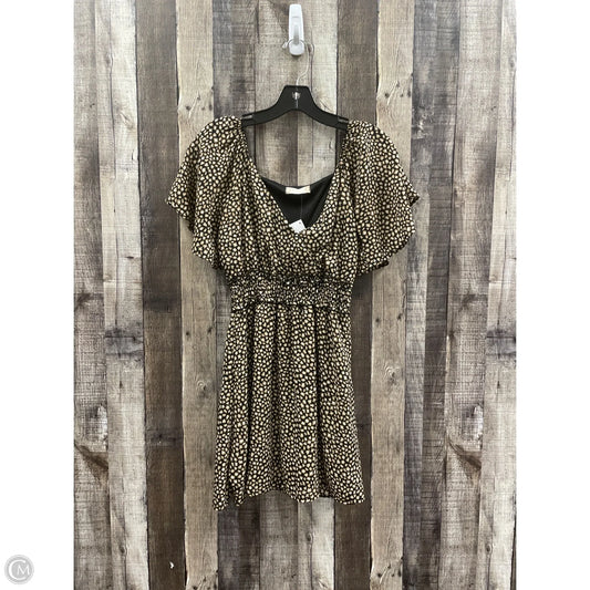 Dress Casual Short By Altard State In Animal Print, Size: Xs