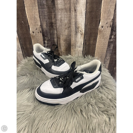 Shoes Athletic By Puma In Black & White, Size: 10.5