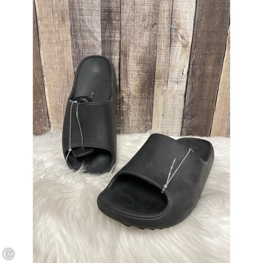 Sandals Flats By Wild Fable In Black, Size: 10