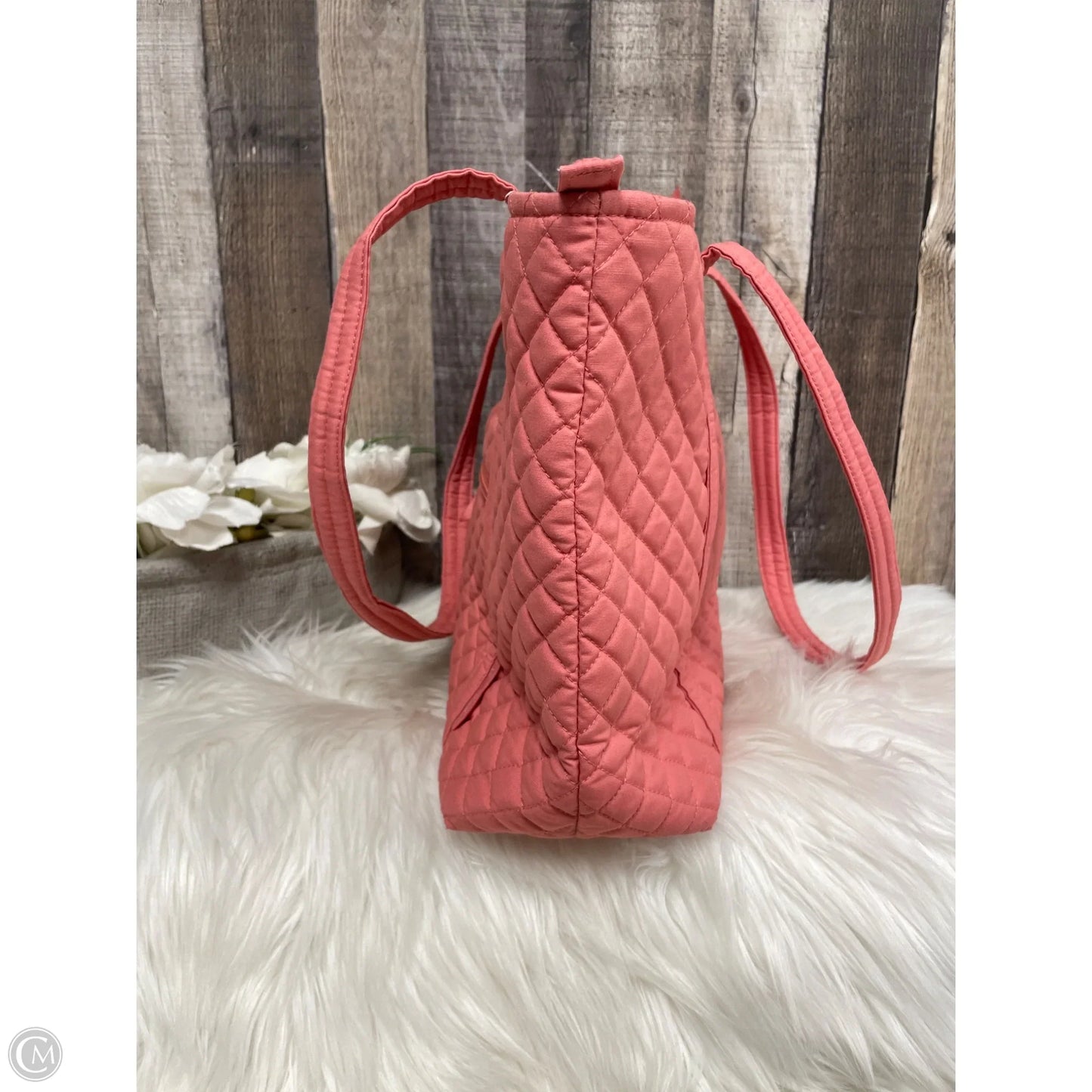 Handbag By Vera Bradley, Size: Large