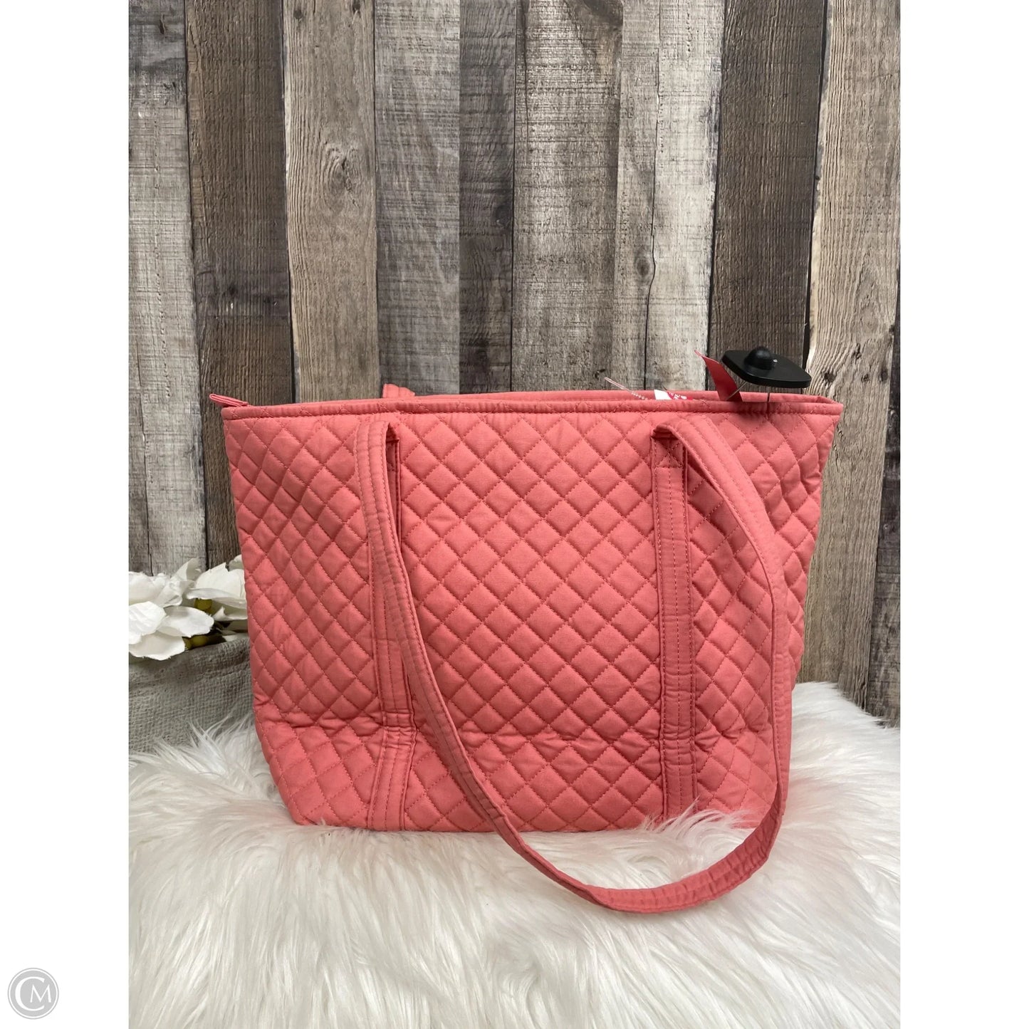 Handbag By Vera Bradley, Size: Large