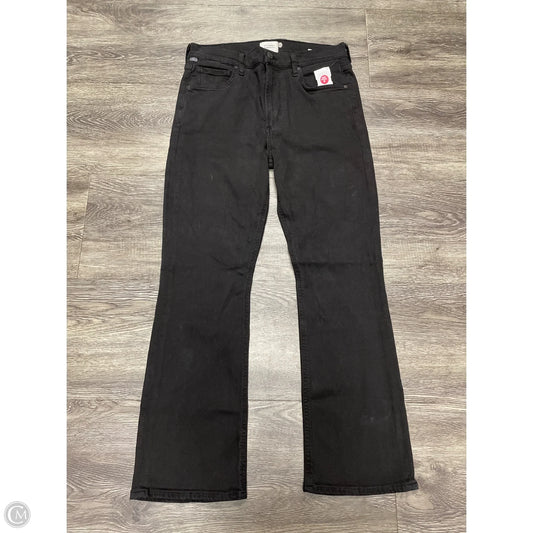 Jeans Straight By Citizens Of Humanity In Black Denim, Size: 6
