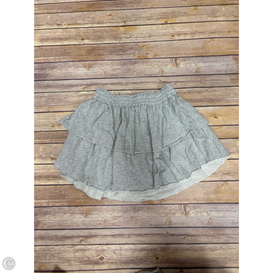 Skirt Mini & Short By Aerie In Grey, Size: S