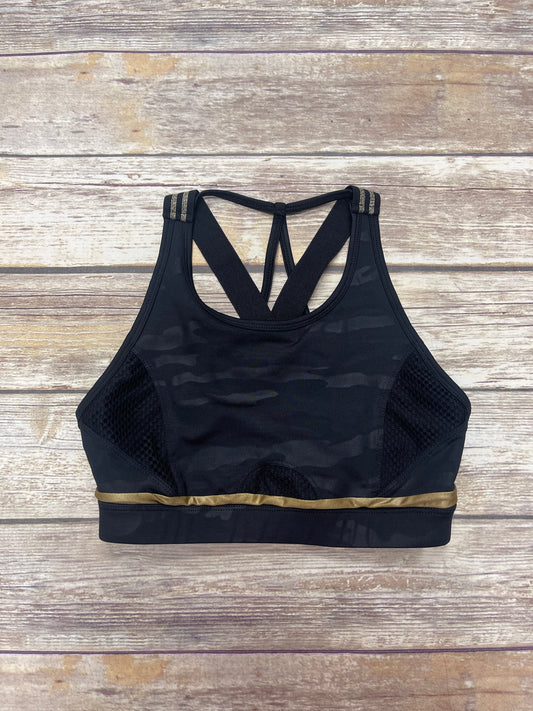 Black & Gold Athletic Bra Sam Edelman, Size S