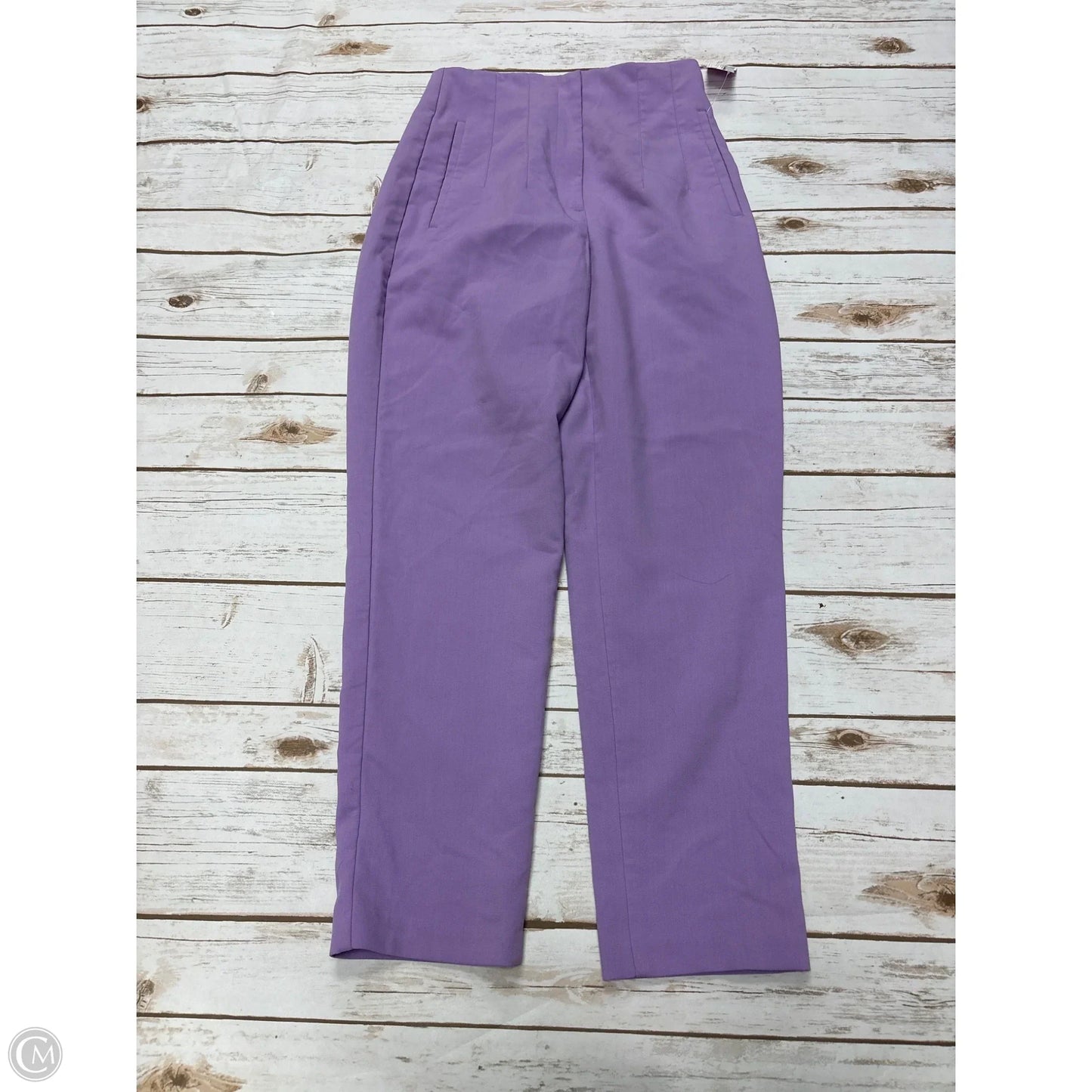 Pants Dress By Zara In Purple, Size: S