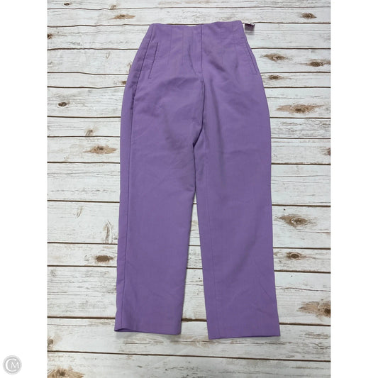 Pants Dress By Zara In Purple, Size: S