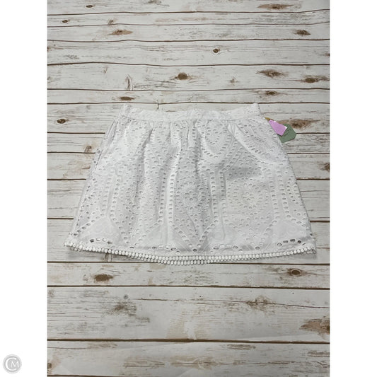 Skirt Mini & Short By Clothes Mentor In White, Size: 12