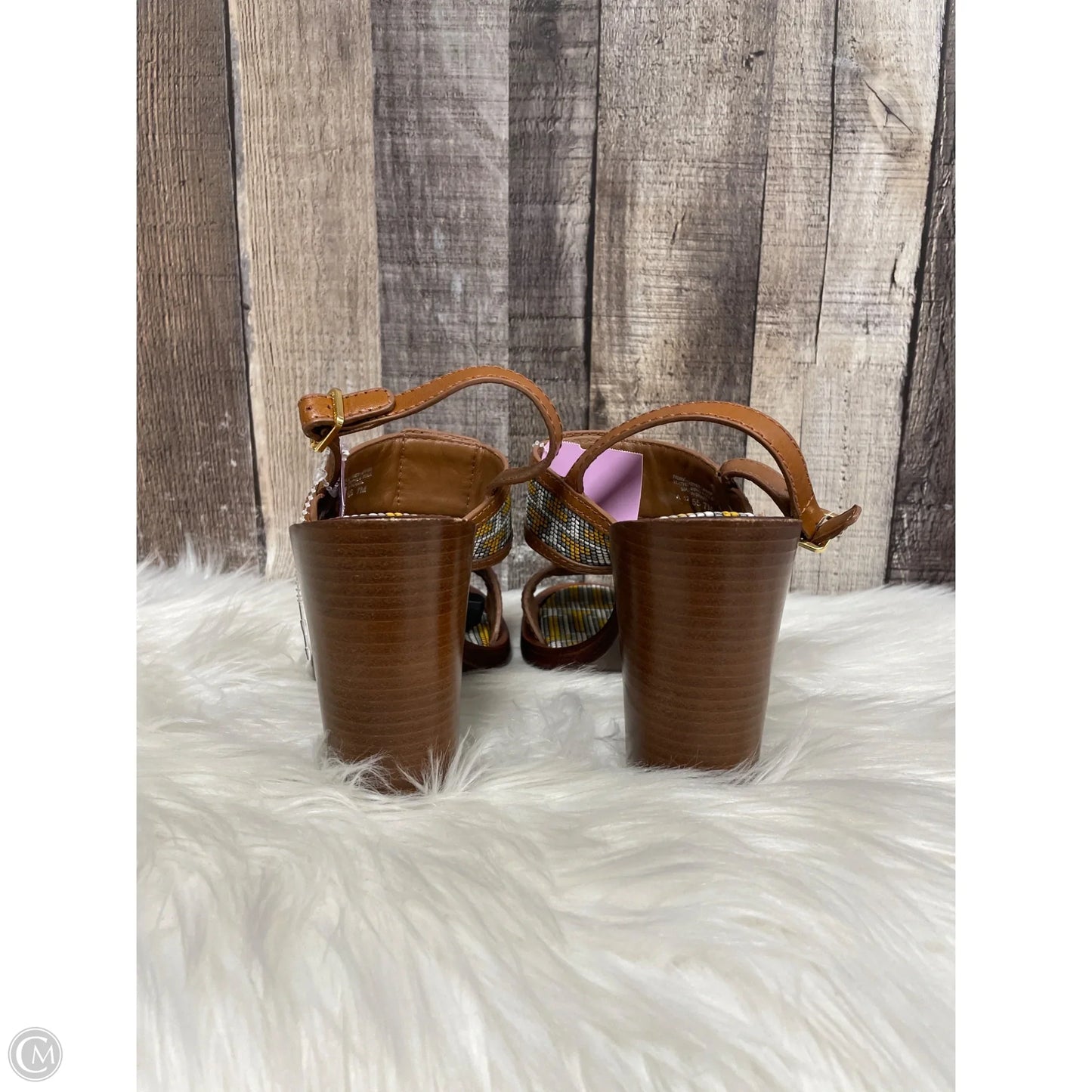 Sandals Designer By Tory Burch In Tan, Size: 7