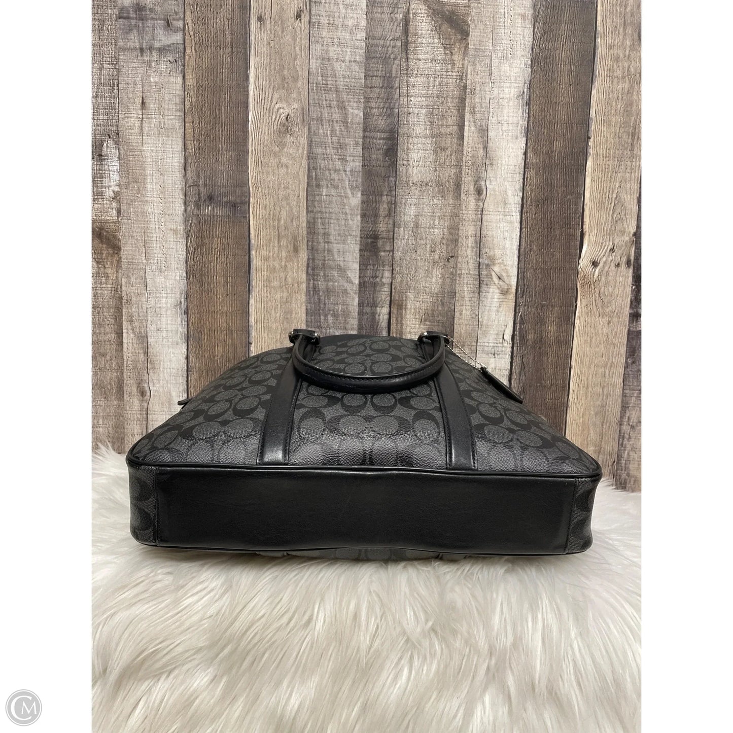 Laptop Bag Designer By Coach, Size: Large