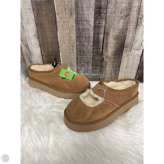 Shoes Designer By Ugg In Tan, Size: 10