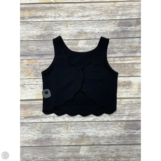 Top Sleeveless By Monteau In Black, Size: M