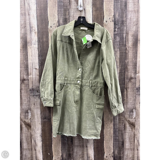 Dress Casual Short By Ee Some In Green, Size: L