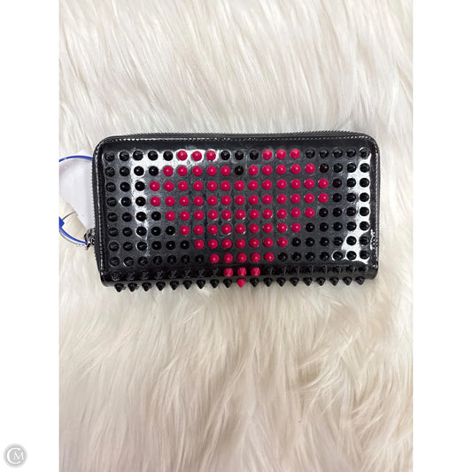 Wallet Luxury Designer By Christian Louboutin, Size: Medium