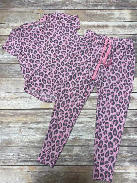 Pink Pajamas 2pc Cme, Size L