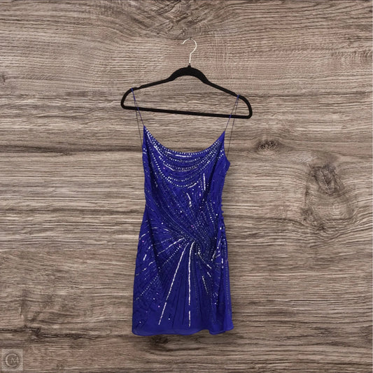 Dress Party Short By Asos In Blue, Size: 4