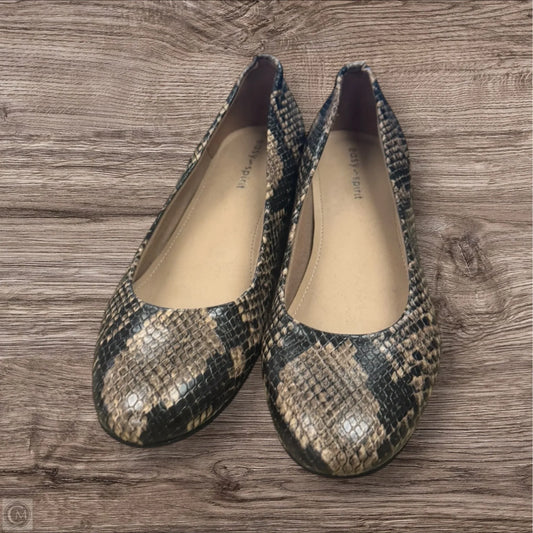 Shoes Heels Block By Easy Spirit In Snakeskin Print, Size: 6