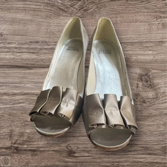 Shoes Designer By Stuart Weitzman In Taupe, Size: 8