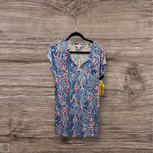 Dress Designer By Lilly Pulitzer In Blue & Pink, Size: Xs