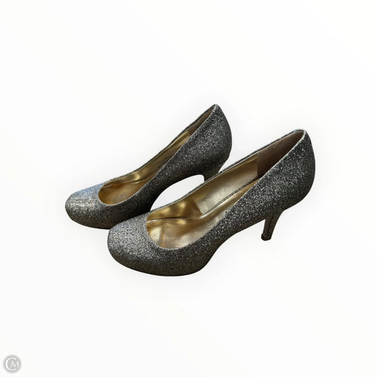 Shoes Heels Stiletto By Madden Girl In Gold, Size: 6