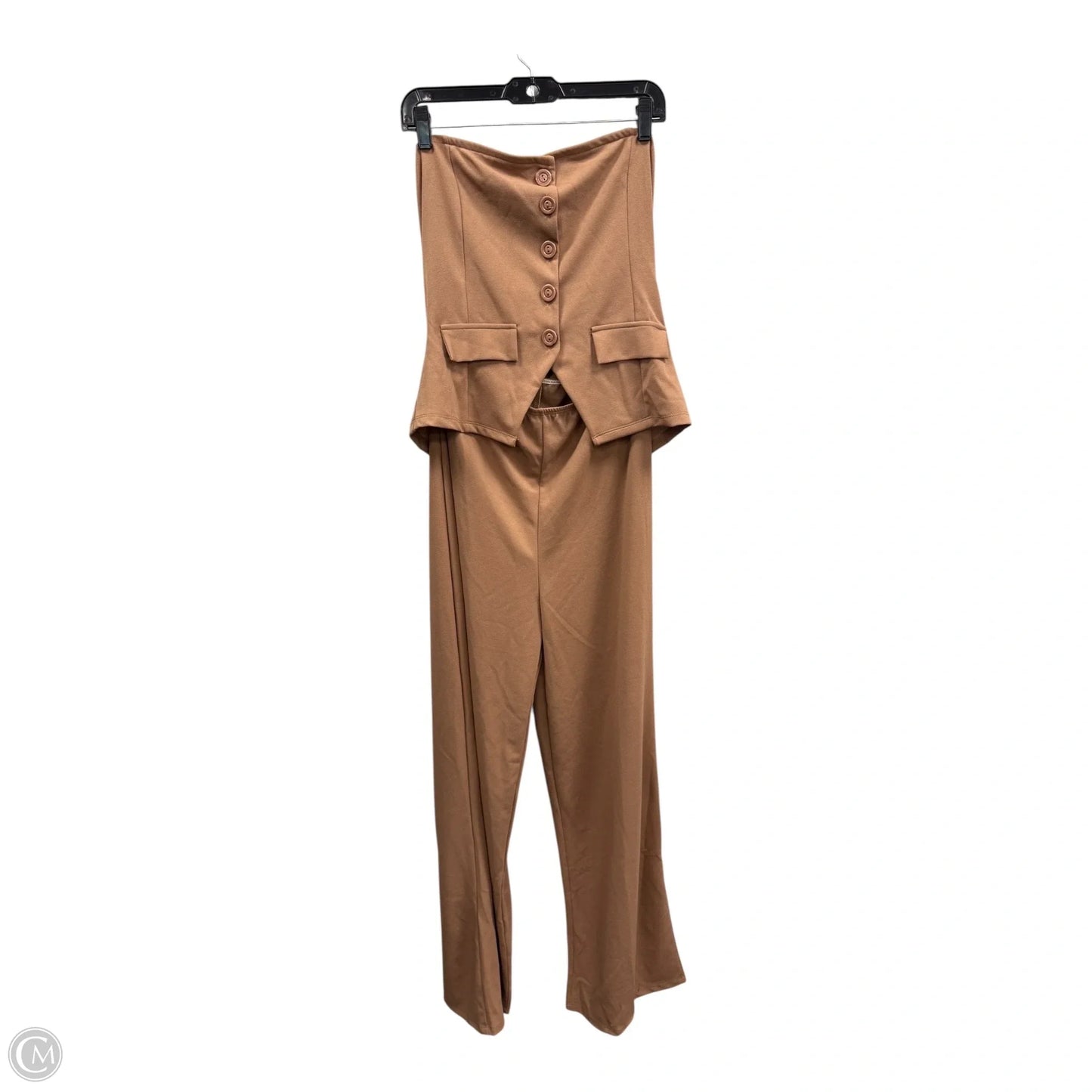 Jumpsuit By Fashion Nova In Brown, Size: Xl