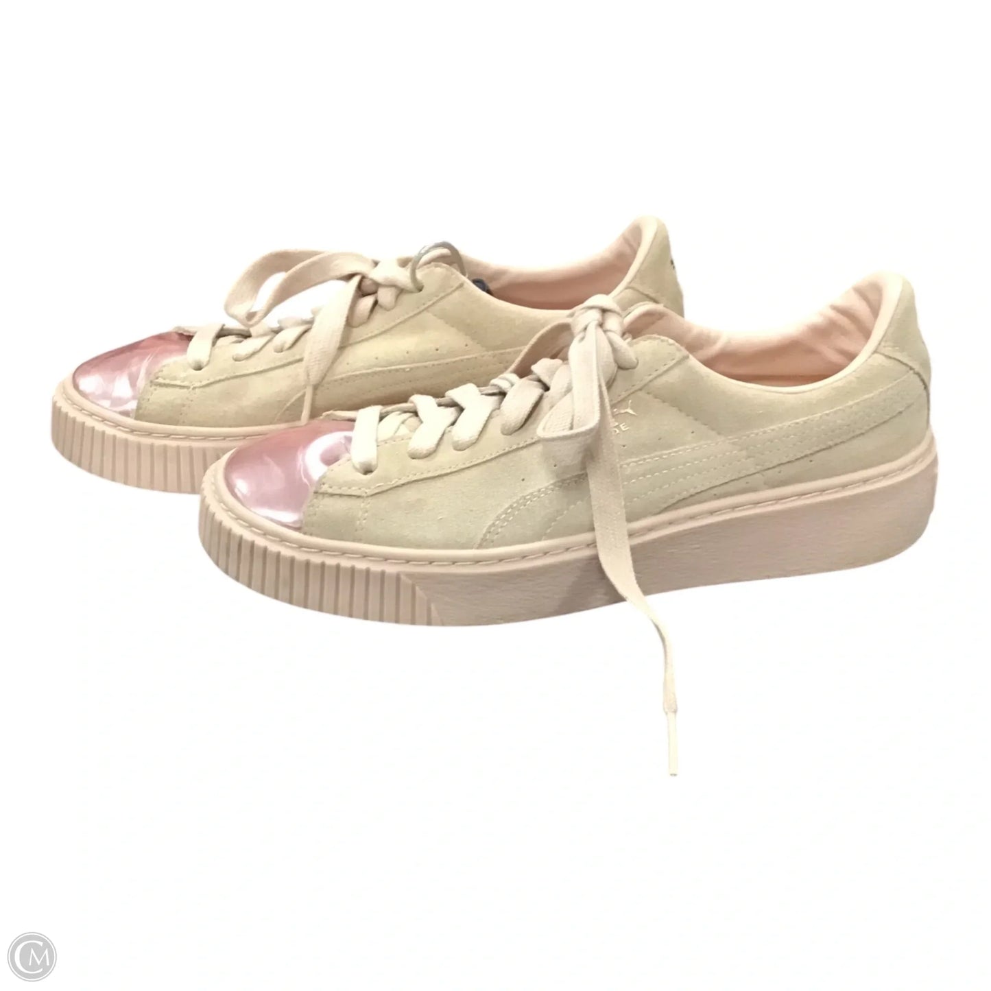 Shoes Sneakers By Puma In Pink, Size: 8