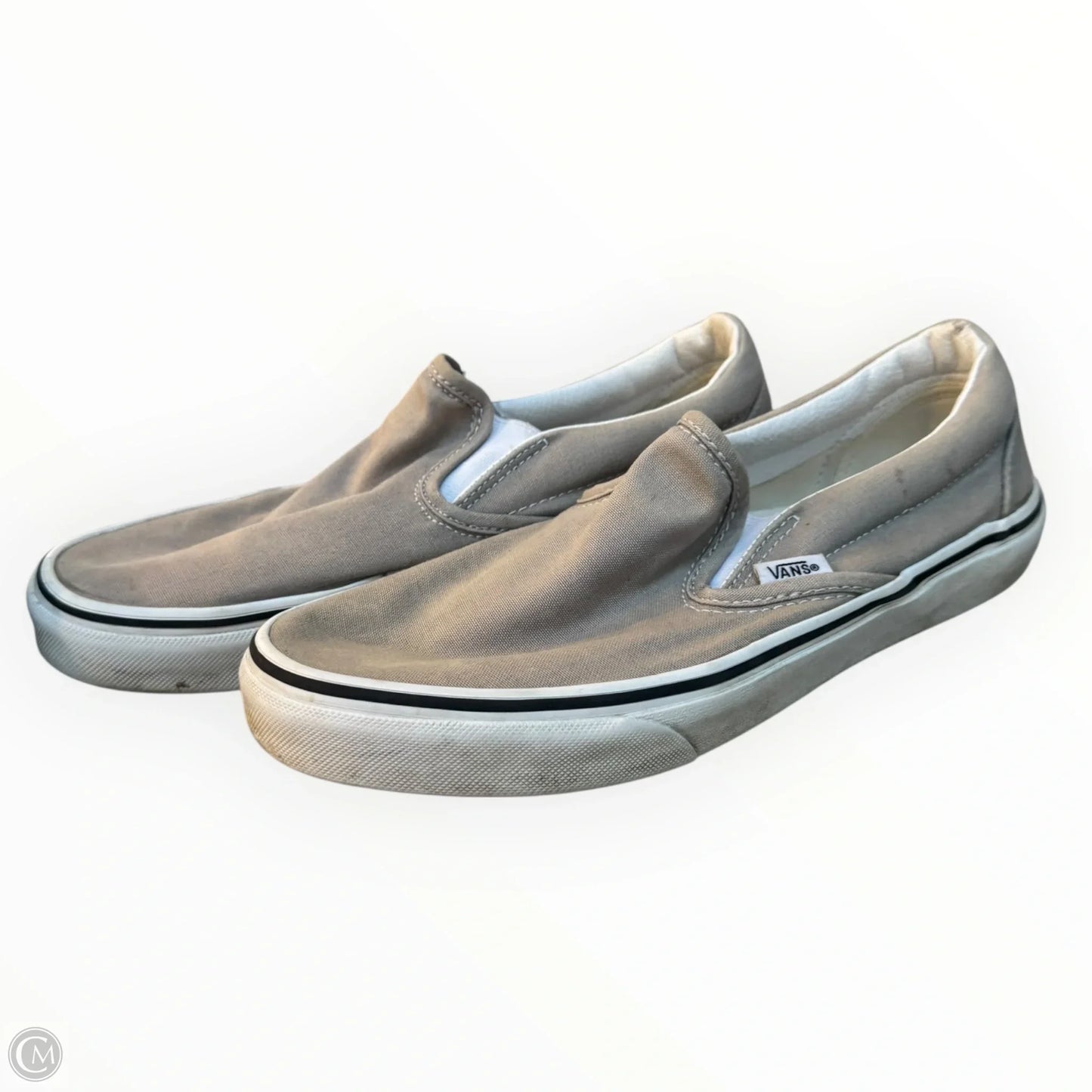 Shoes Sneakers By Vans In Taupe, Size: 9