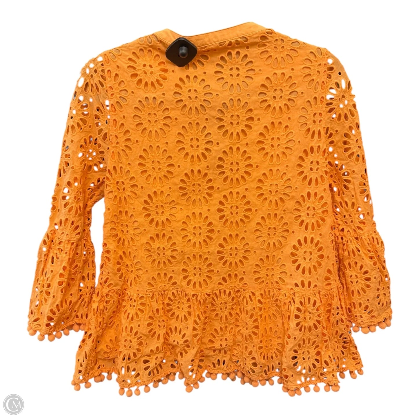 Blouse Designer By Lilly Pulitzer In Orange, Size: S