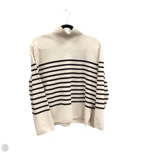 Sweater By H&m In Striped Pattern, Size: M