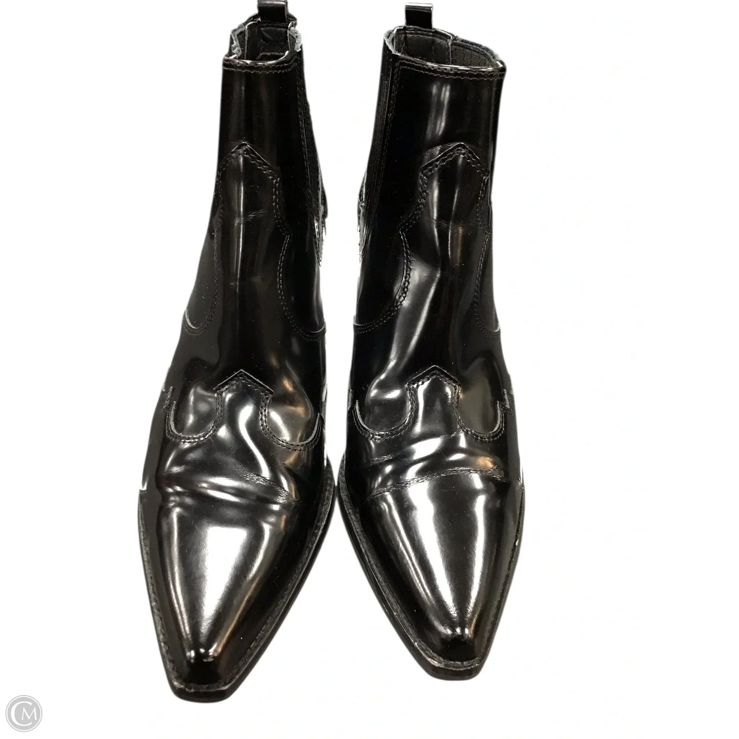 Boots Ankle Heels By Sam Edelman In Black, Size: 9