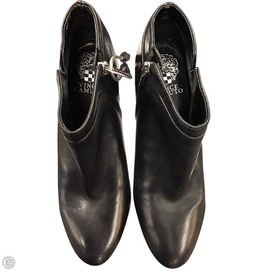 Boots Ankle Heels By Vince Camuto In Black, Size: 7.5