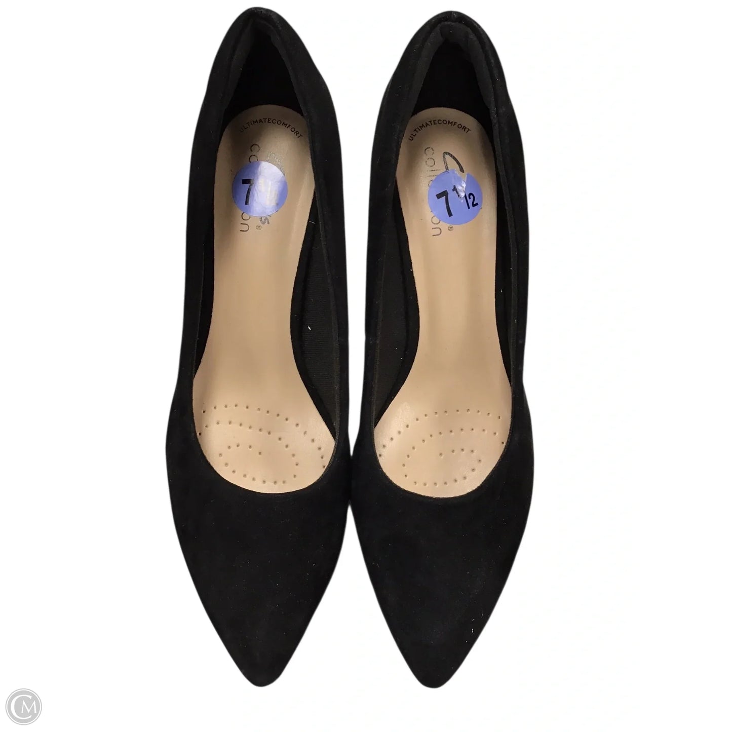 Shoes Heels Block By Clarks In Black, Size: 7.5