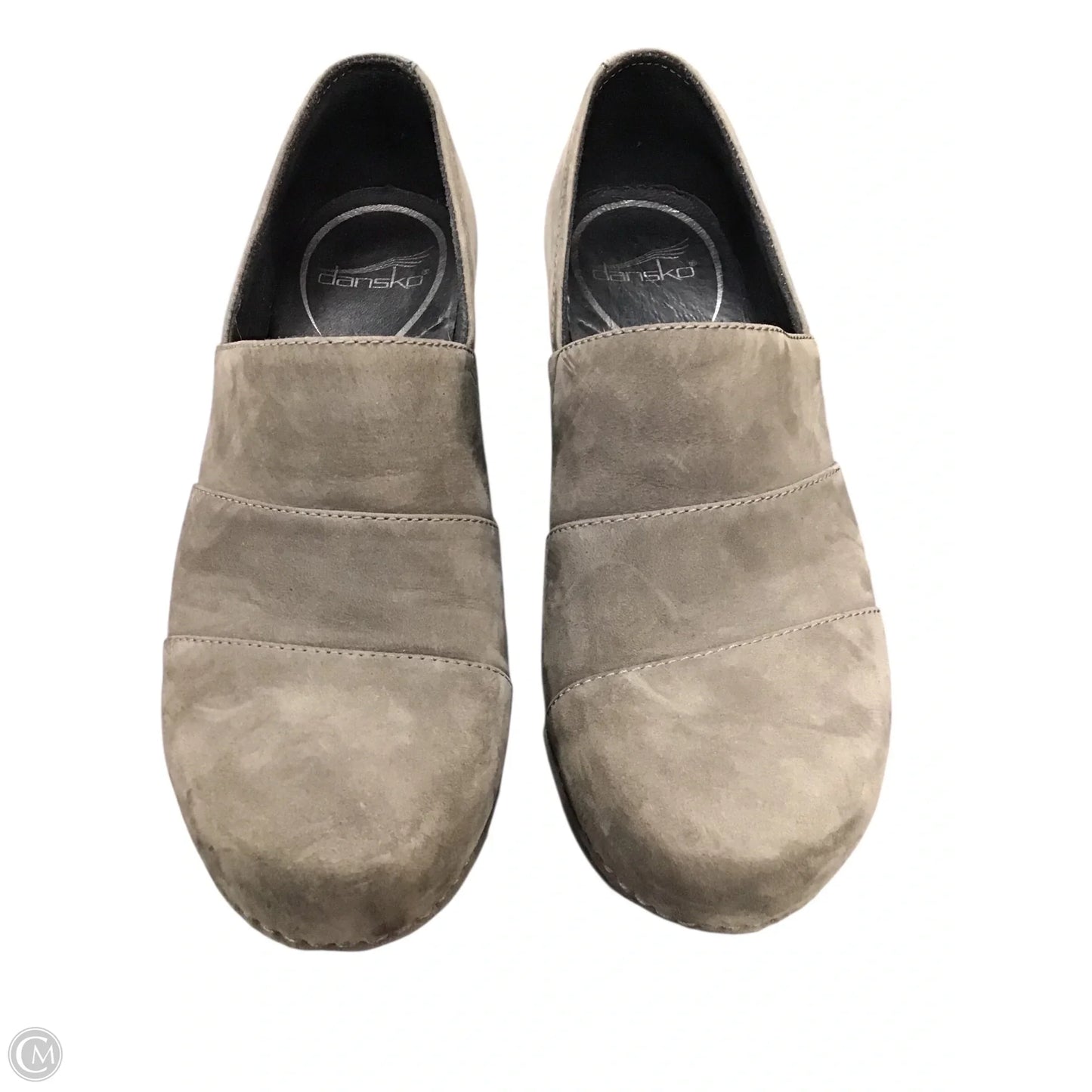 Shoes Heels Platform By Dansko In Grey, Size: 6.5