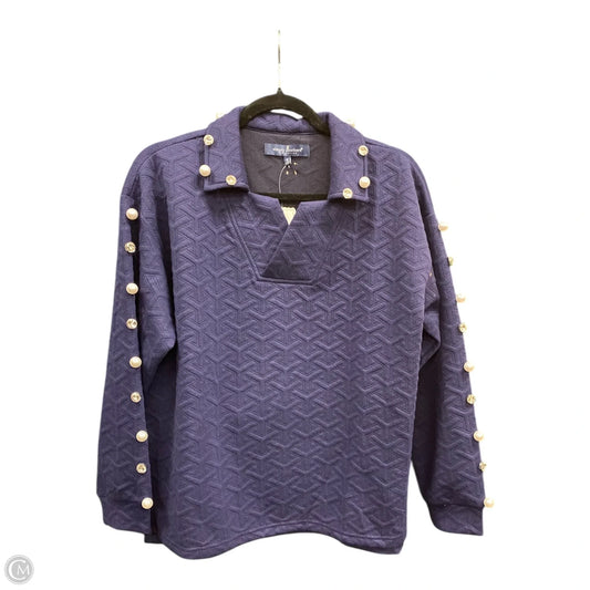 Pants Set 2pc By Simply Southern In Blue & White, Size: S