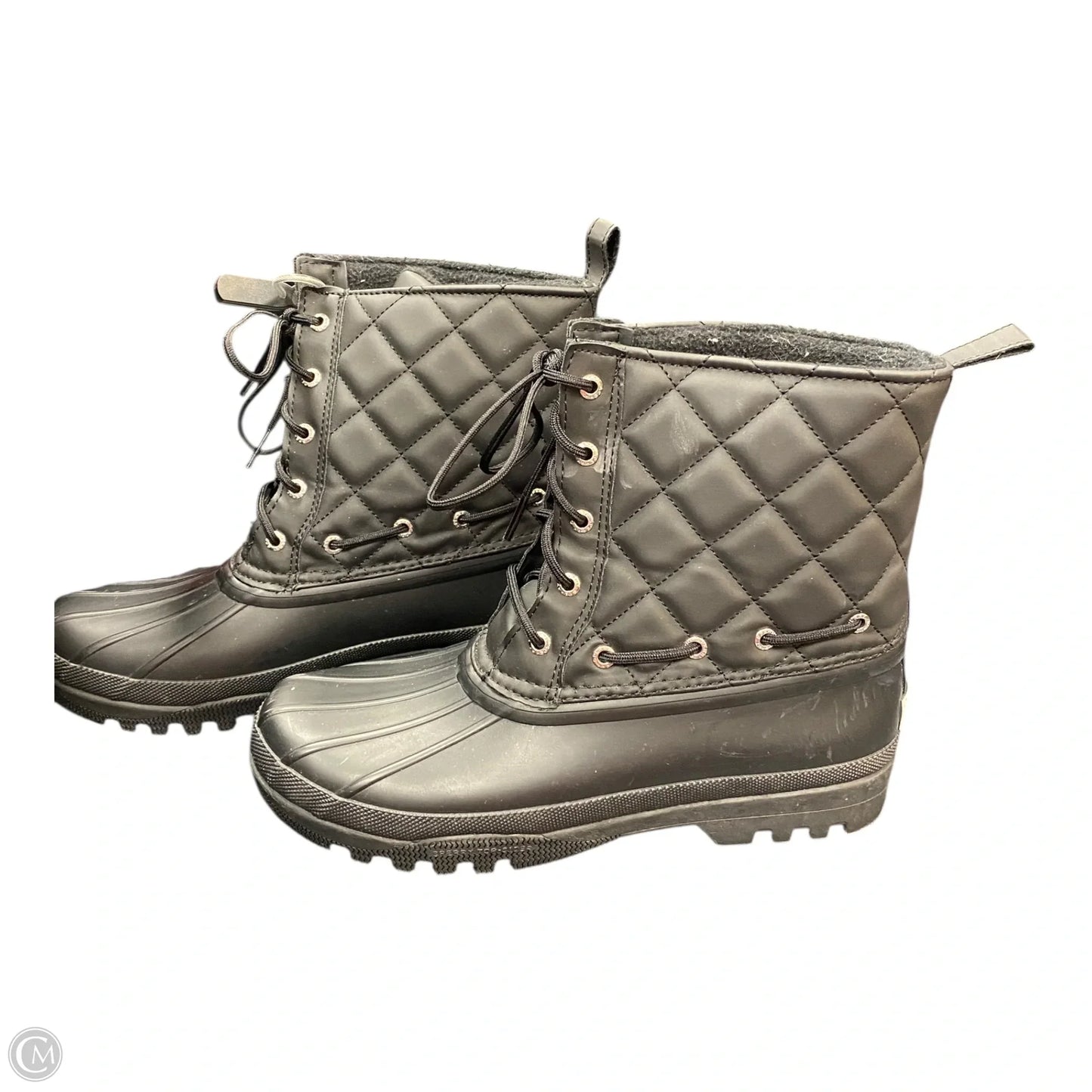 Boots Snow By Sperry In Black, Size: 8