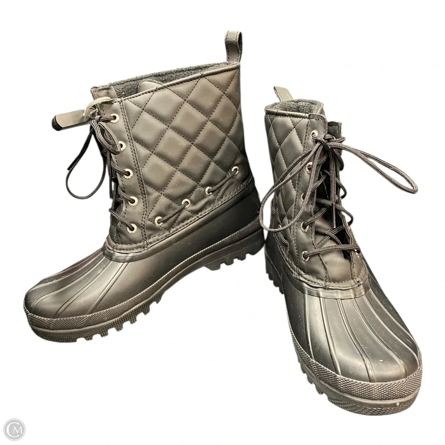 Boots Snow By Sperry In Black, Size: 8