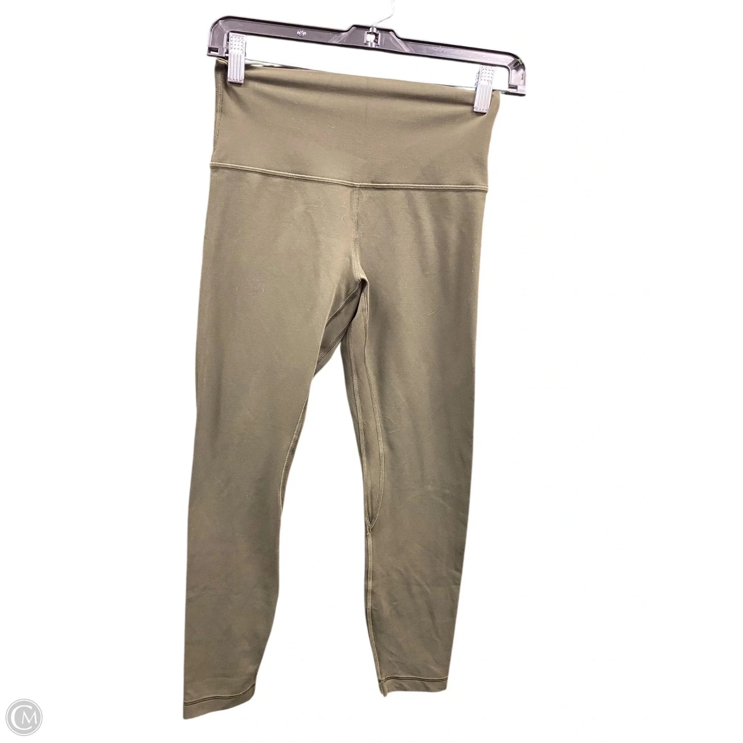 Athletic Leggings By Lululemon In Green, Size: 6