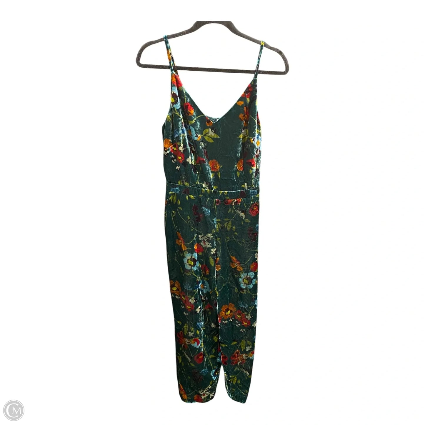 Jumpsuit By Loft In Green & Purple, Size: 4p