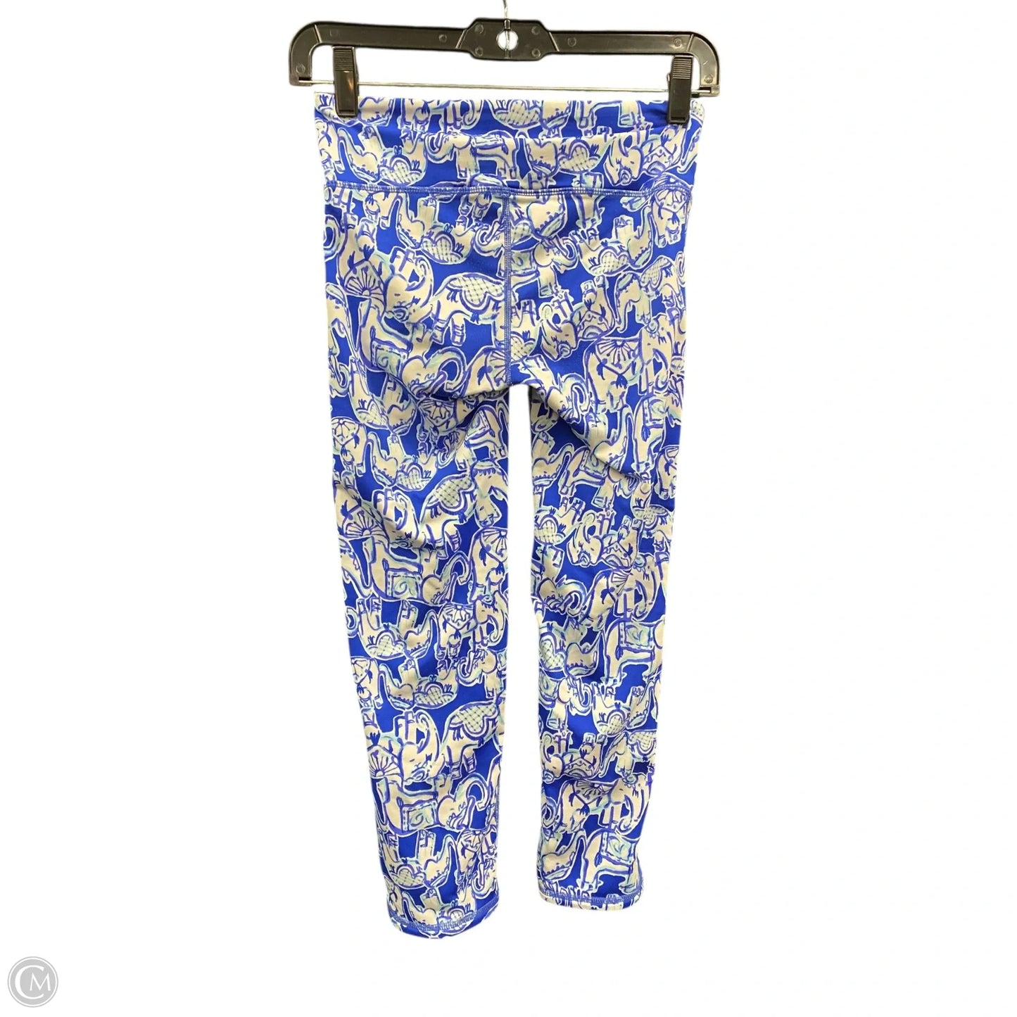 Pants Leggings By Zara In Green & Yellow, Size: Xs