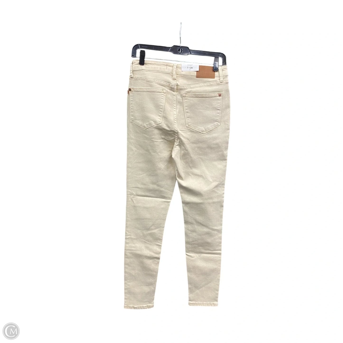 Jeans Skinny By Judy Blue In Cream, Size: 6